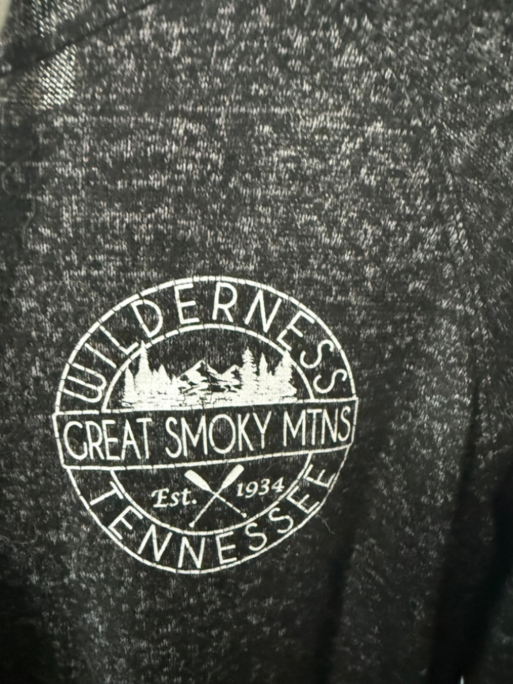 LE Liquid Energy Great Smoky Mountains Tennessee Lightweight Hoodie NWOT Small - Picture 2 of 4